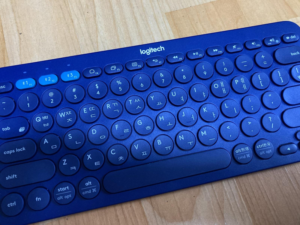 로지텍 K380 전면 사진